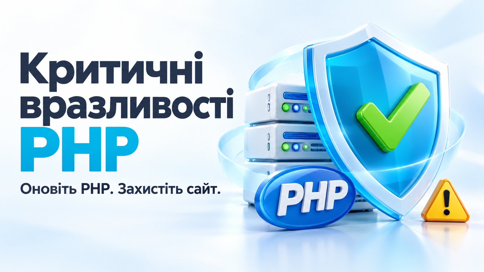 Критичні вразливості PHP. Оновіть PHP. Захистіть сайт.